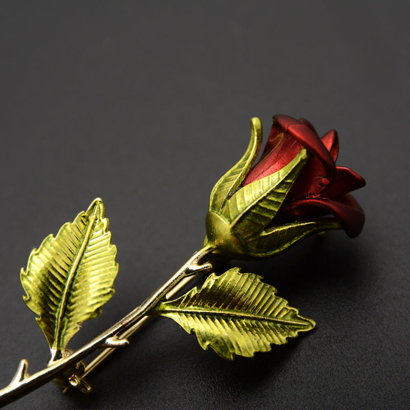 Broch Femme haut de gamme Perle de luxe Strass Bee Rose Chandail Corsage Pin Ins Trendy Pers
