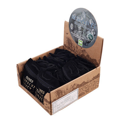 Runes en cristal naturel Fortune-Telling Runes en pierre Runes