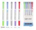 25 Couleurs Double Tête Highlighter Pen Mildliner Couleurs Fluorescent Highlighters Marqueur d'art