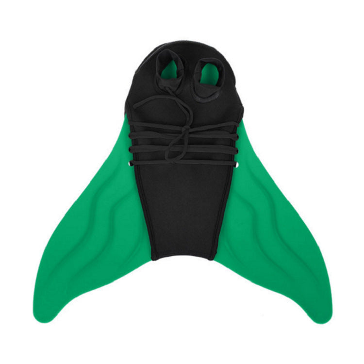 Sirène Maillot Fins Noir Fins Adultes et Enfants