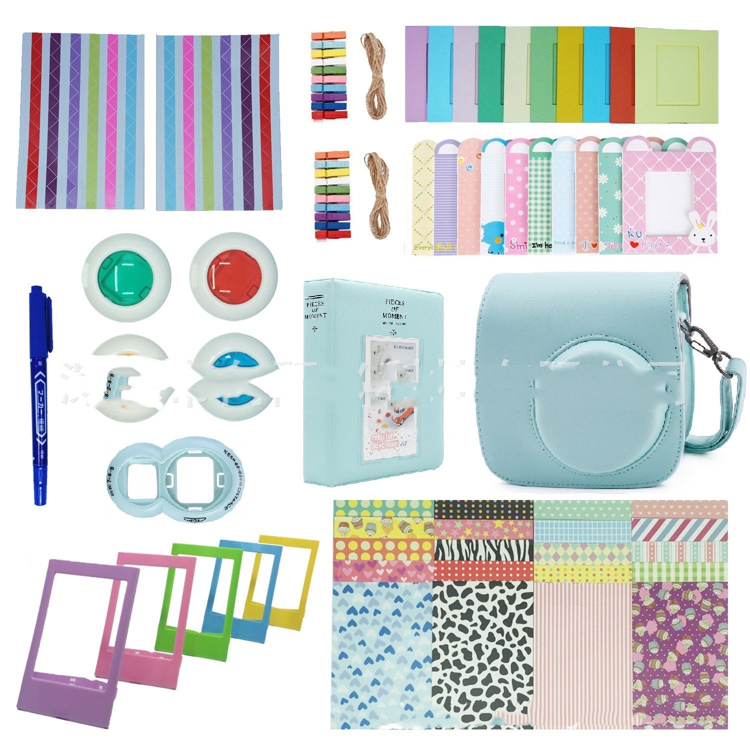 Accessoires pour appareil photo Convient pour Mini Camera Bag Photo Album Cadre Photo Selfie Mirror Filt