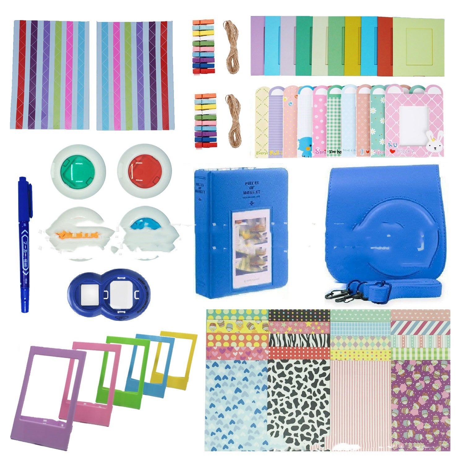 Accessoires pour appareil photo Convient pour Mini Camera Bag Photo Album Cadre Photo Selfie Mirror Filt