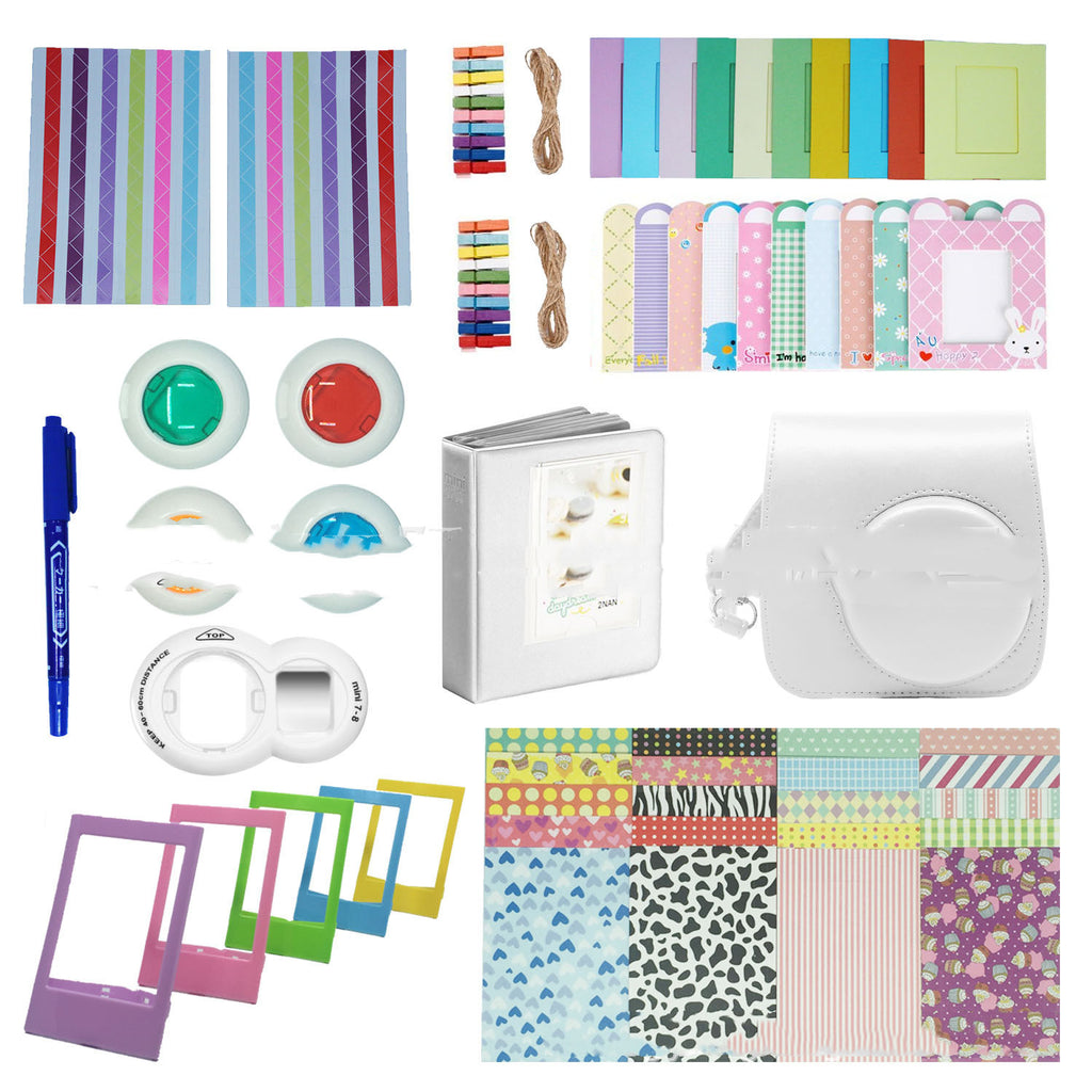 Accessoires pour appareil photo Convient pour Mini Camera Bag Photo Album Cadre Photo Selfie Mirror Filt