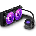 Cooler Bingshen 240Rgb Cpu Refroidissement de l'eau Pompe à eau double chambre Micro-channel Conception Bala