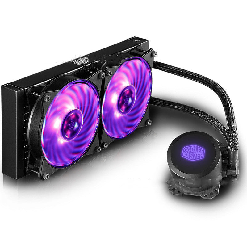 Cooler Bingshen 240Rgb Cpu Refroidissement de l'eau Pompe à eau double chambre Micro-channel Conception Bala