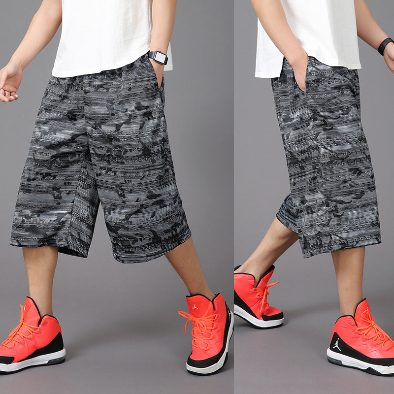Pantalon d'été pour étudiants Pantalon sport masculin de grande taille