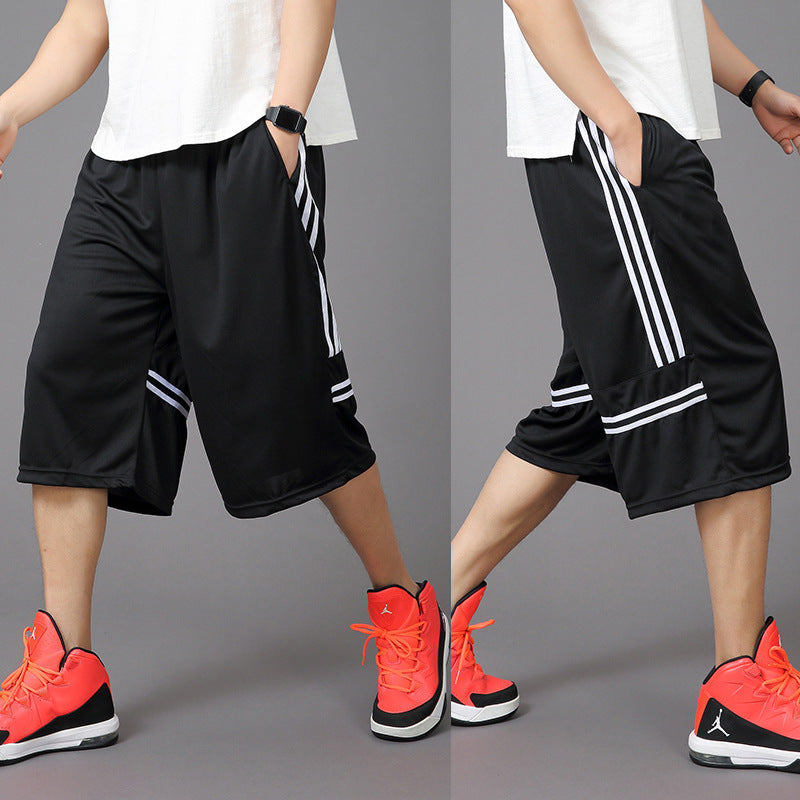 Pantalon d'été pour étudiants Pantalon sport masculin de grande taille