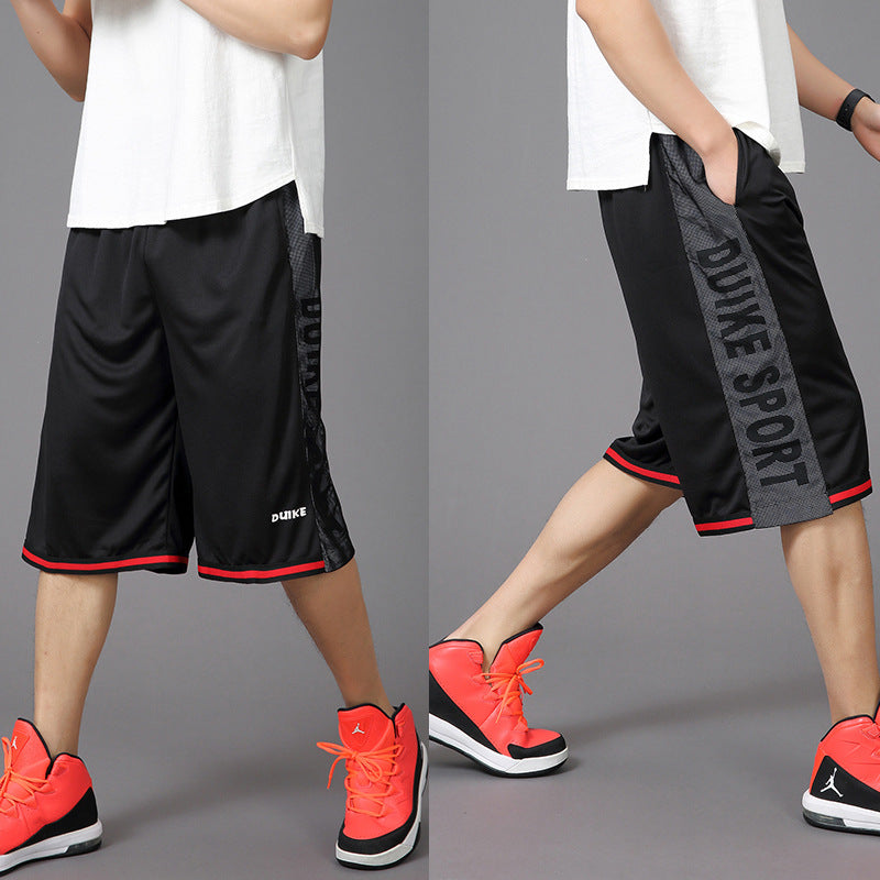 Pantalon d'été pour étudiants Pantalon sport masculin de grande taille