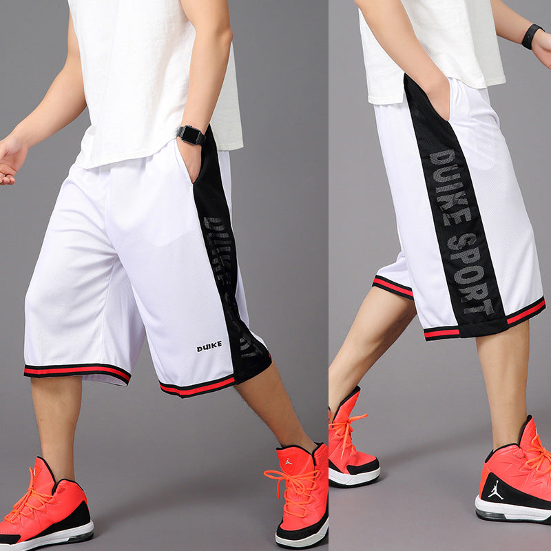 Pantalon d'été pour étudiants Pantalon sport masculin de grande taille