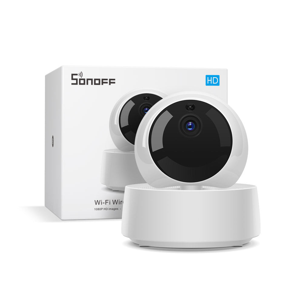 Sonoff 1080P HD IP Caméra de sécurité WiFi sans fil APP contrôlé GK-200MP2-B Détecteur de mouvement