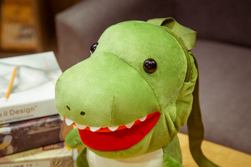 Tyrannosaurus Triceratops Dinosaur Plush Toy Sac à dos pour enfants