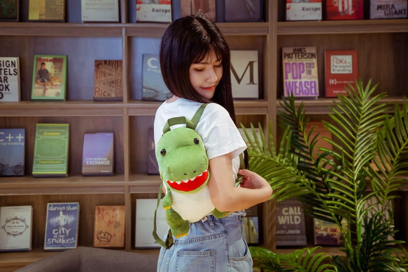 Tyrannosaurus Triceratops Dinosaur Plush Toy Sac à dos pour enfants