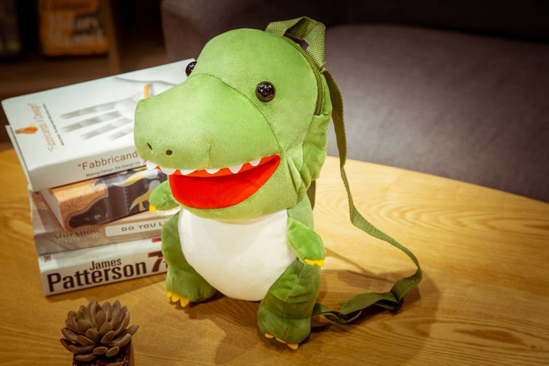 Tyrannosaurus Triceratops Dinosaur Plush Toy Sac à dos pour enfants