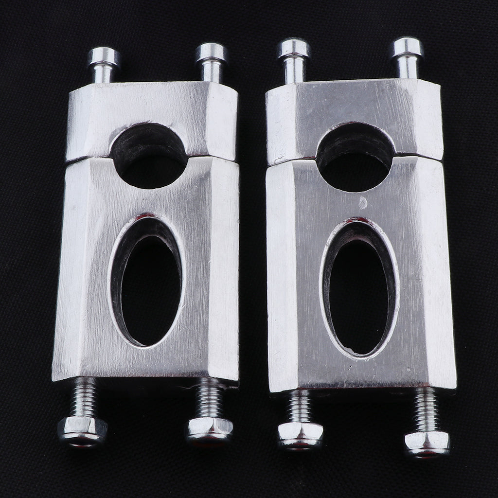 Pièces de modification de moto 22Mm poignée en alliage d'aluminium Briquette