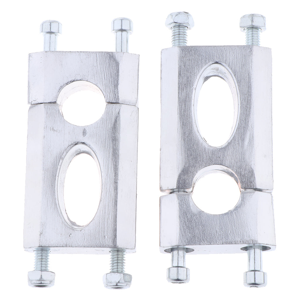 Pièces de modification de moto 22Mm poignée en alliage d'aluminium Briquette