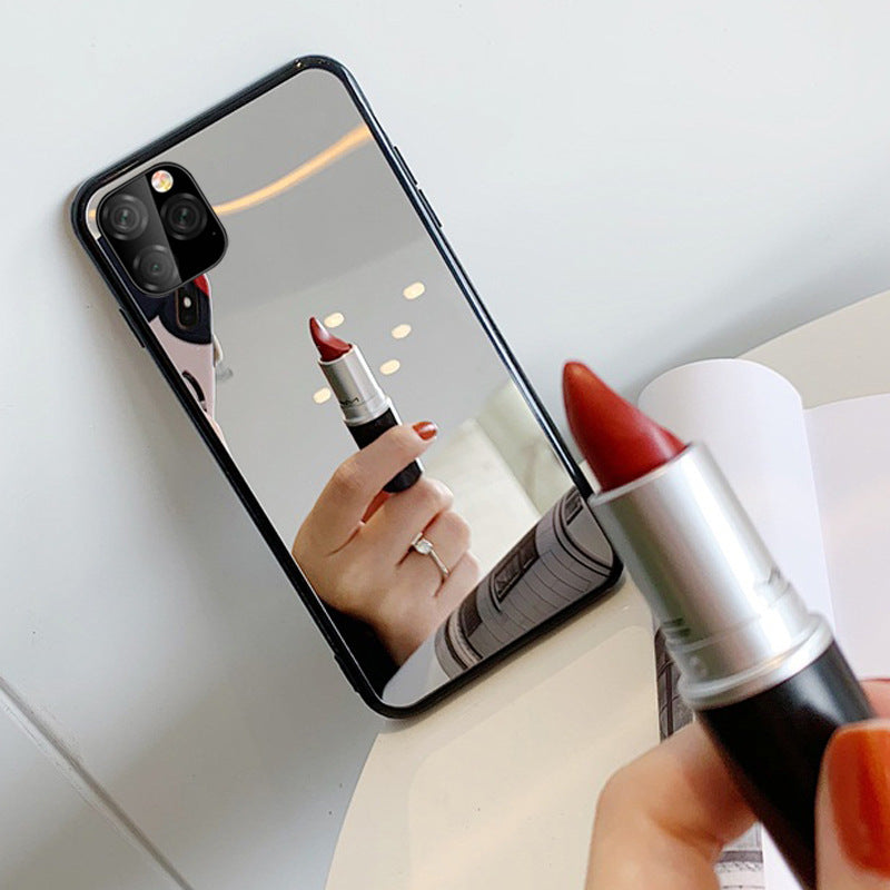 Maquillage de l'affaire Selfie en verre