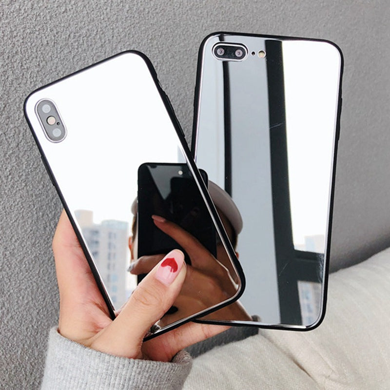 Maquillage de l'affaire Selfie en verre