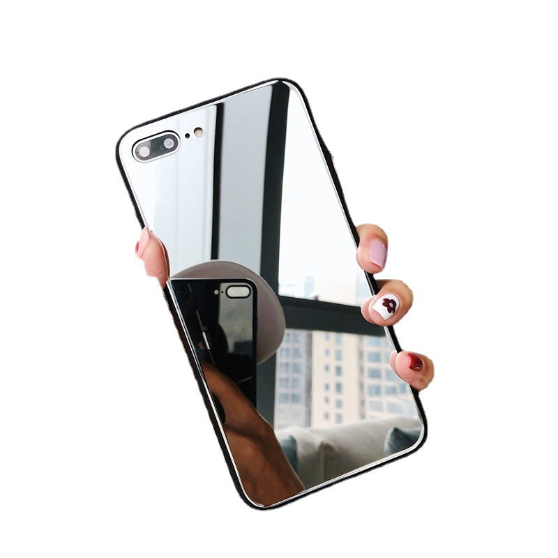 Maquillage de l'affaire Selfie en verre