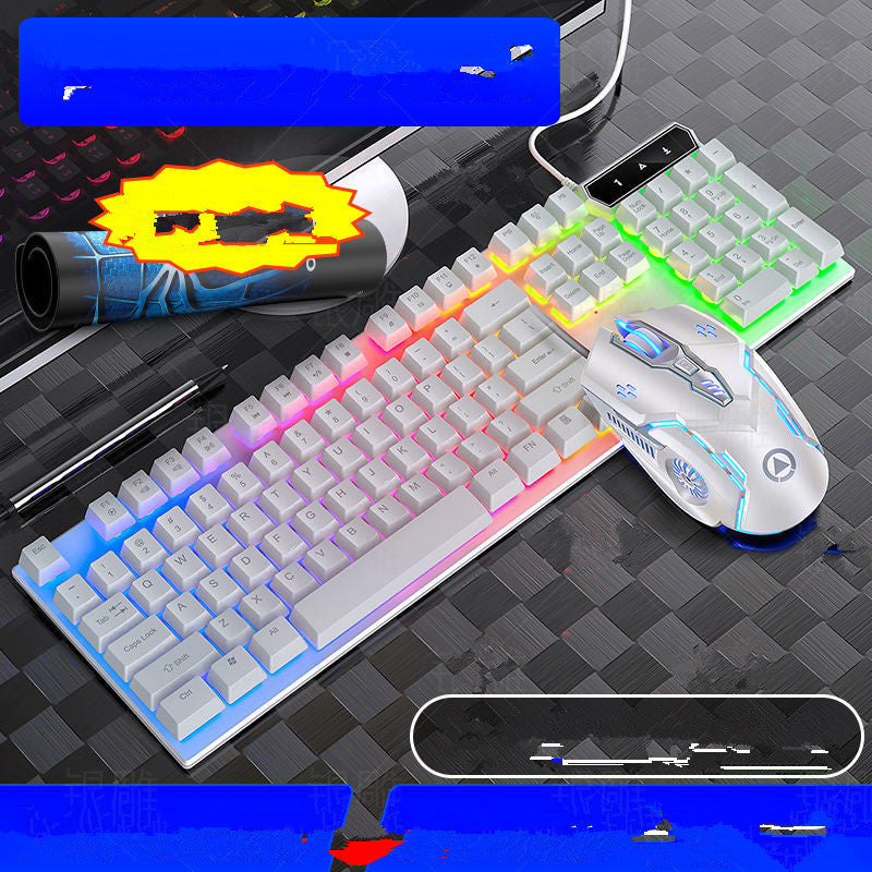 Manipulateur Feel Gaming Keyboard and Mouse Set Desktop Notebook General But Ordinateur W