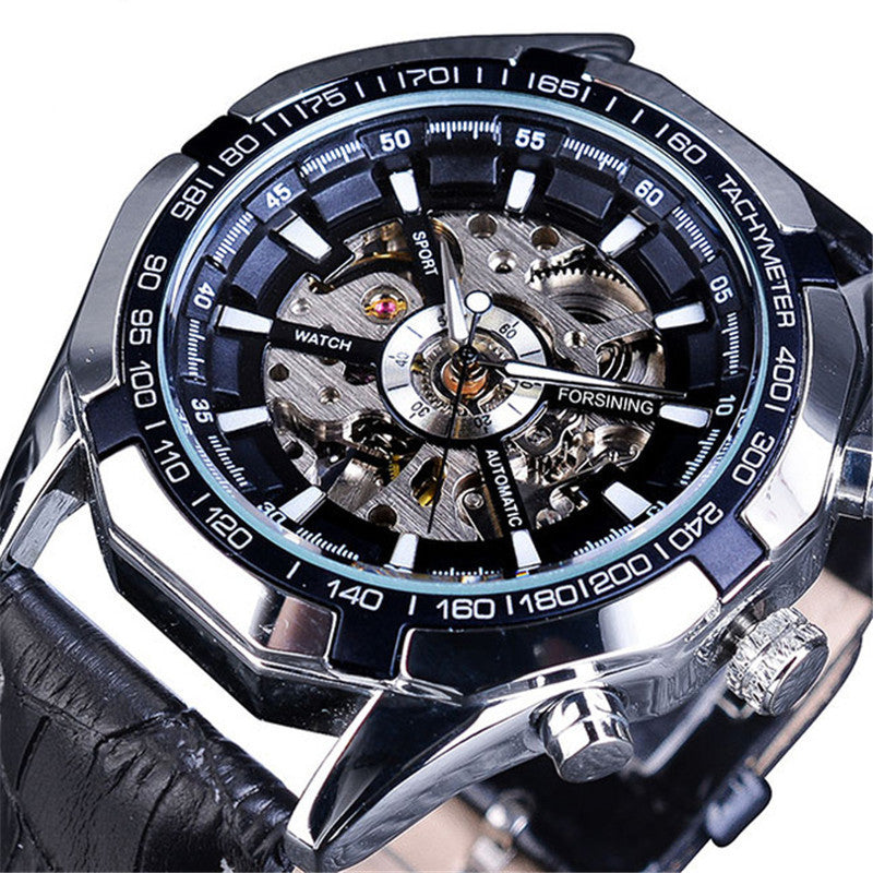 A Drop Shipping Forsining Watch Mode Homme Casual Classic Populaire Waterproof Manual Mec