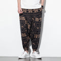 Commerce extérieur Amazon 20 Printemps Et Été Chinois Style Coton et Lin Pantalon Casual Homme