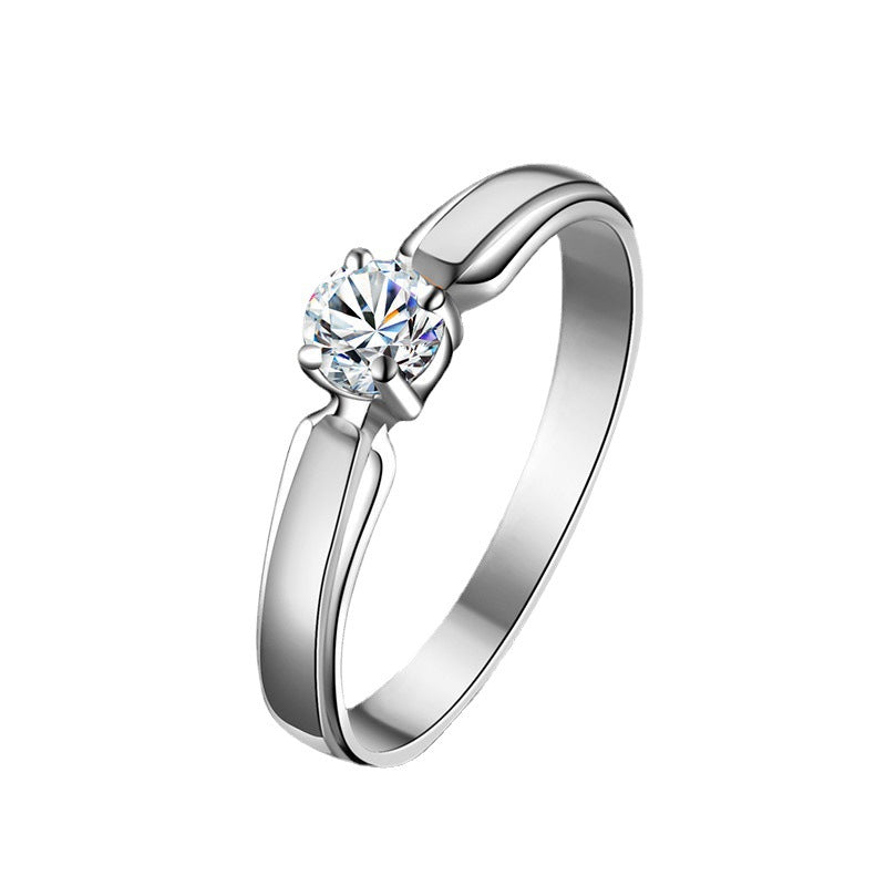 Argent Sterling Bijoux Mode Personnalité Anneau Femme