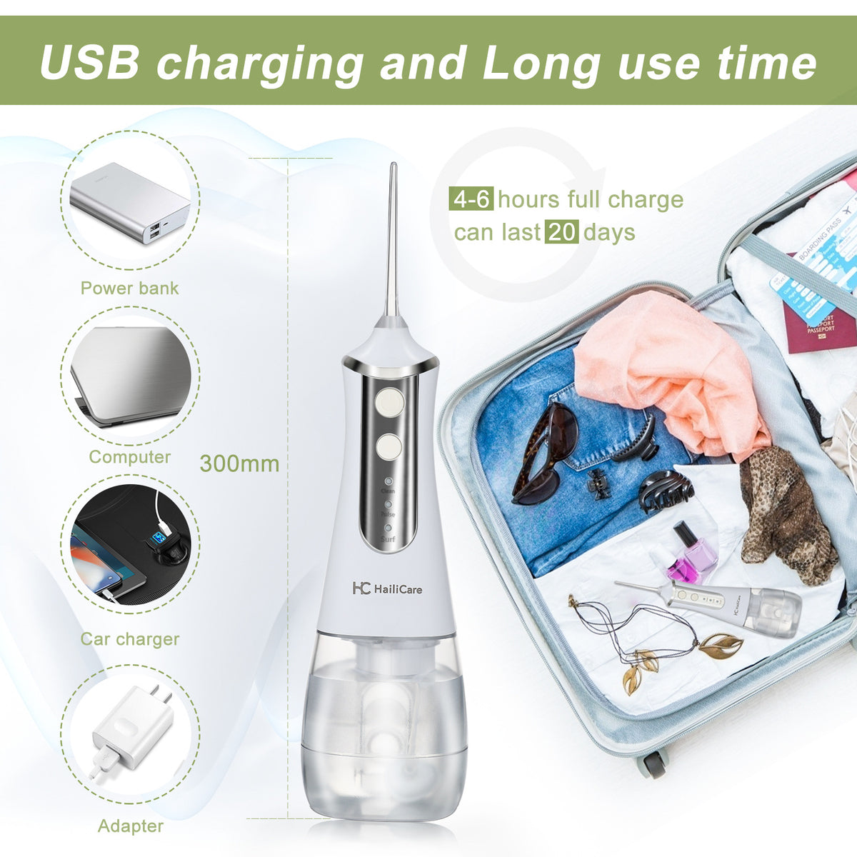 Nettoyer l'eau de nettoyage dentaire Portable électroménager nettoyage oral