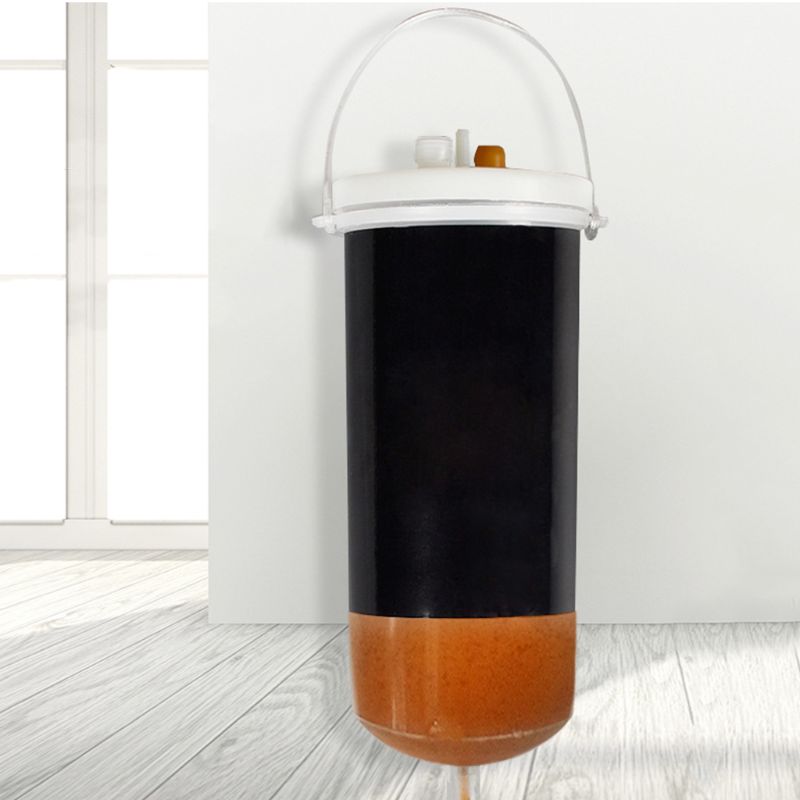 Seau d'incubation rouge mince et automatique Seau d'arbre peu profond Hatch Brine Crevettes Oeufs