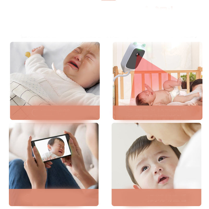 Caméra d'alarme Téléphone mobile rappelle la vision nocturne Soins infirmiers à distance sans fil haute définition