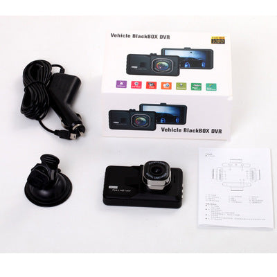 Enregistreur de conduite caché Acier Or Noir 3.0 pouce HD 1080P Enregistreur de conduite automobile Manufacturer