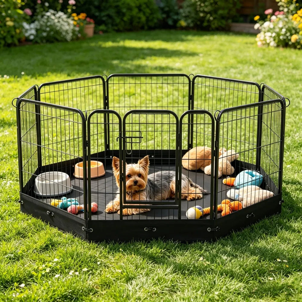Maison de chien avec espace-sauvetage pour l'extérieur