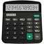 Grand écran 12-Digit Vrai Calculateur de bureau solaire 837 Calculateur financier M28 Calculateur