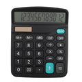Grand écran 12-Digit Vrai Calculateur de bureau solaire 837 Calculateur financier M28 Calculateur