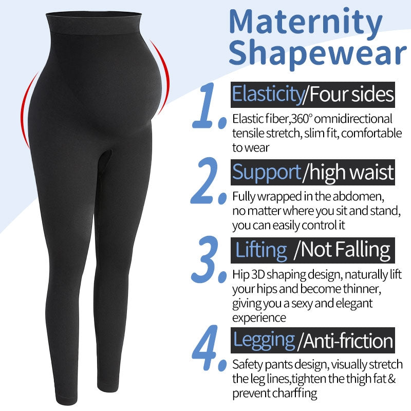 Leggings de maternité Pantalons haute taille Femmes Vêtements de grossesse
