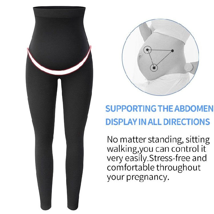 Leggings de maternité Pantalons haute taille Femmes Vêtements de grossesse