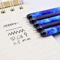 12 Constellations Romantique Black Gel Pen