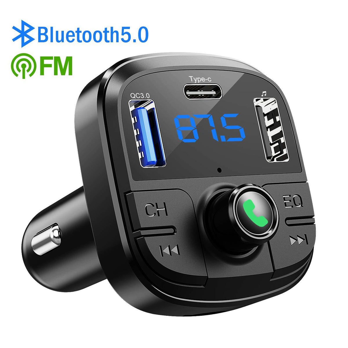 Chargeur de lecteur Bluetooth Mp3 de voiture