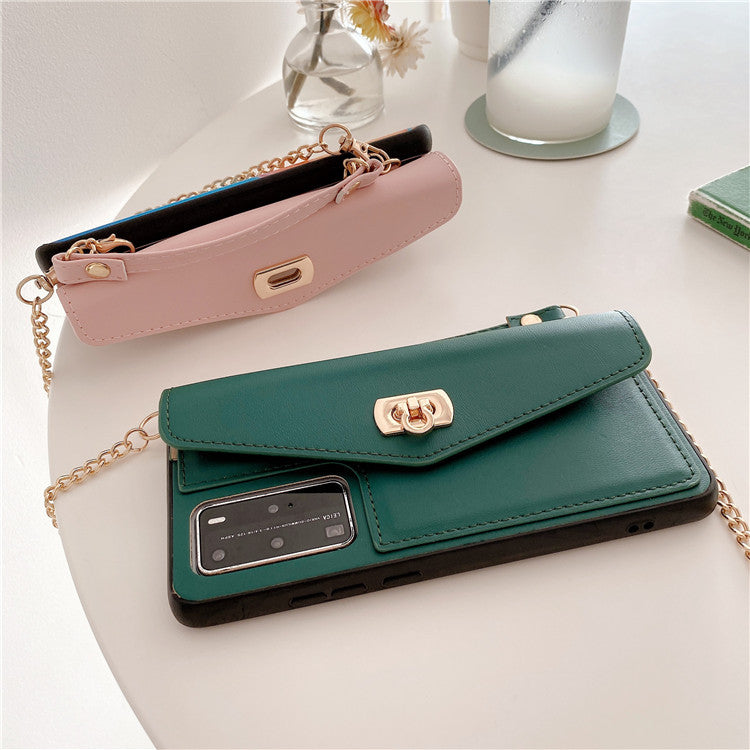 Leather Pattern Sac à main Étui de téléphone mobile pour protection Huawei