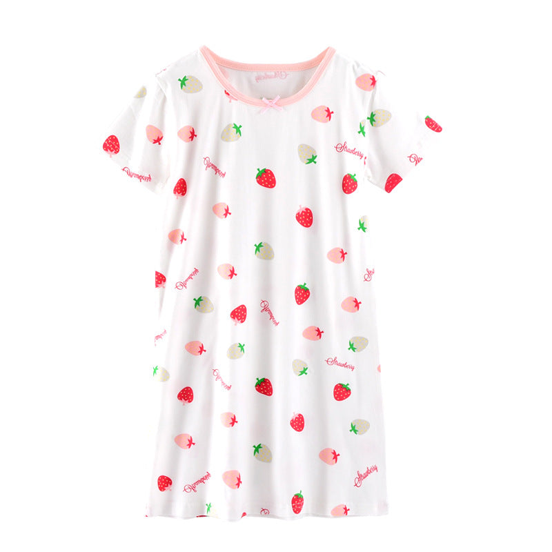 Pyjama d'été pour enfants à manches courtes
