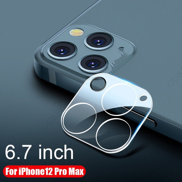 Compatible avecApple 3Pcs Caméra Objectif Verre trempé