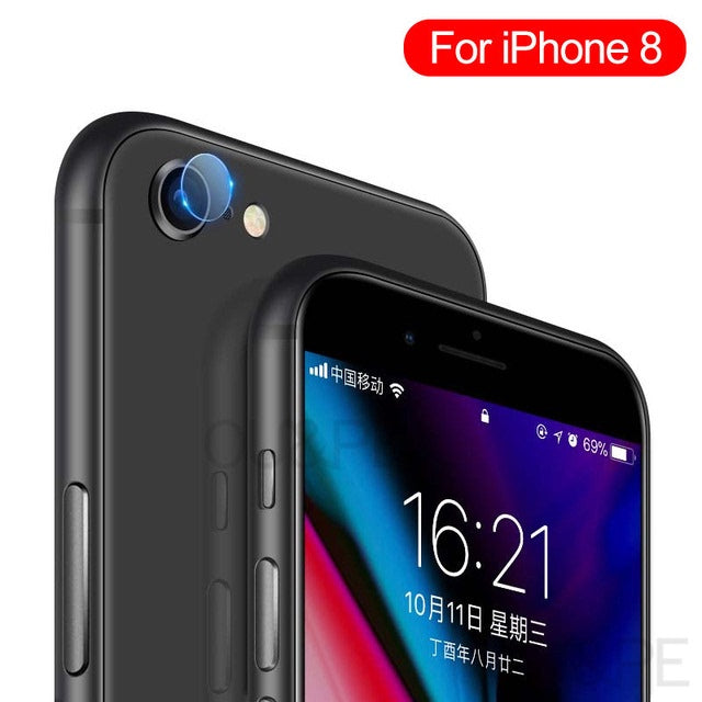 Compatible avecApple 3Pcs Caméra Objectif Verre trempé