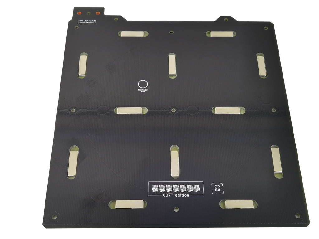 Accessoires pour imprimante 3D Prusa Mini Bed MK3S Magnet Plaque de chauffage PEI Plate