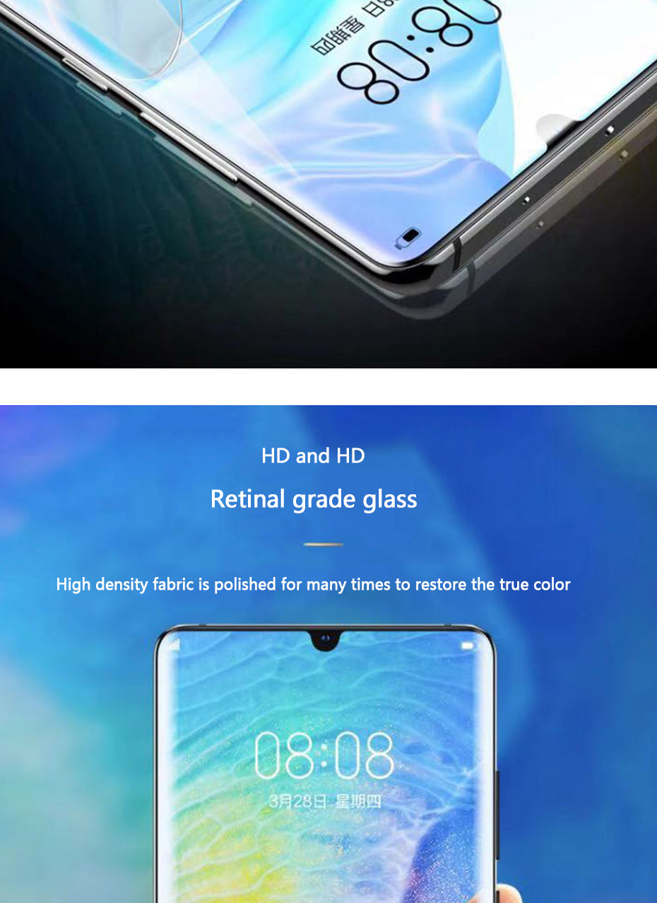 3Pcs Hydrogel Film Protection écran pour Huawei P30 Pro P20 P10 P50 P Smart Z Mate 20 Honor