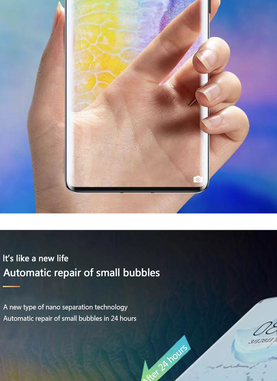 3Pcs Hydrogel Film Protection écran pour Huawei P30 Pro P20 P10 P50 P Smart Z Mate 20 Honor
