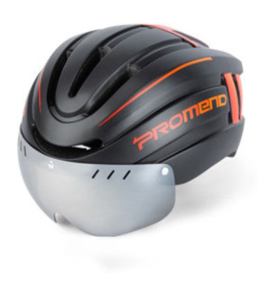 Casque de vélo de montagne et moulage intégré casque avec avertissement LED Iight Mountain Riding Eq