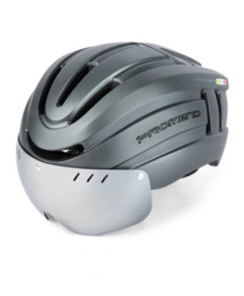 Casque de vélo de montagne et moulage intégré casque avec avertissement LED Iight Mountain Riding Eq