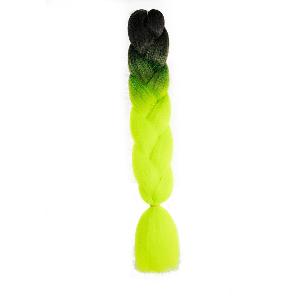 Poignée de cheveux tressé sale Poignée de cheveux torsadée Poignée de cheveux torsadés Poignée de cheveux torsadés