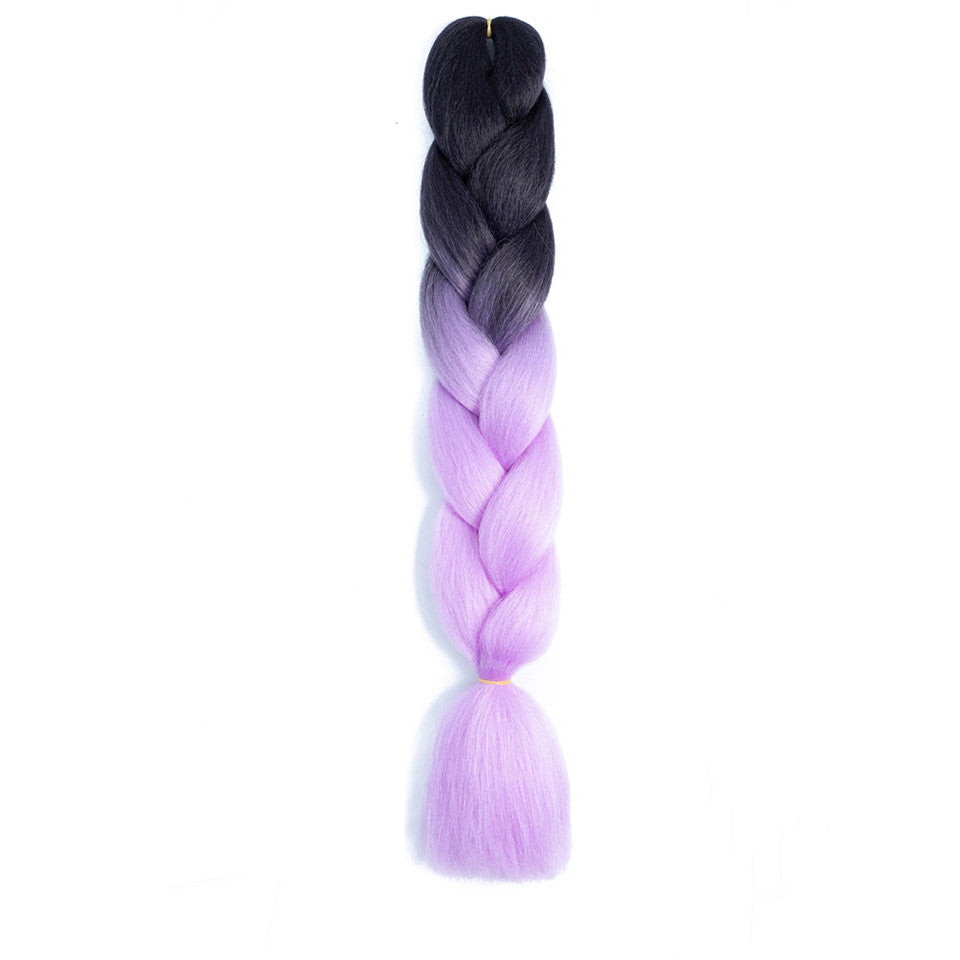 Poignée de cheveux tressé sale Poignée de cheveux torsadée Poignée de cheveux torsadés Poignée de cheveux torsadés
