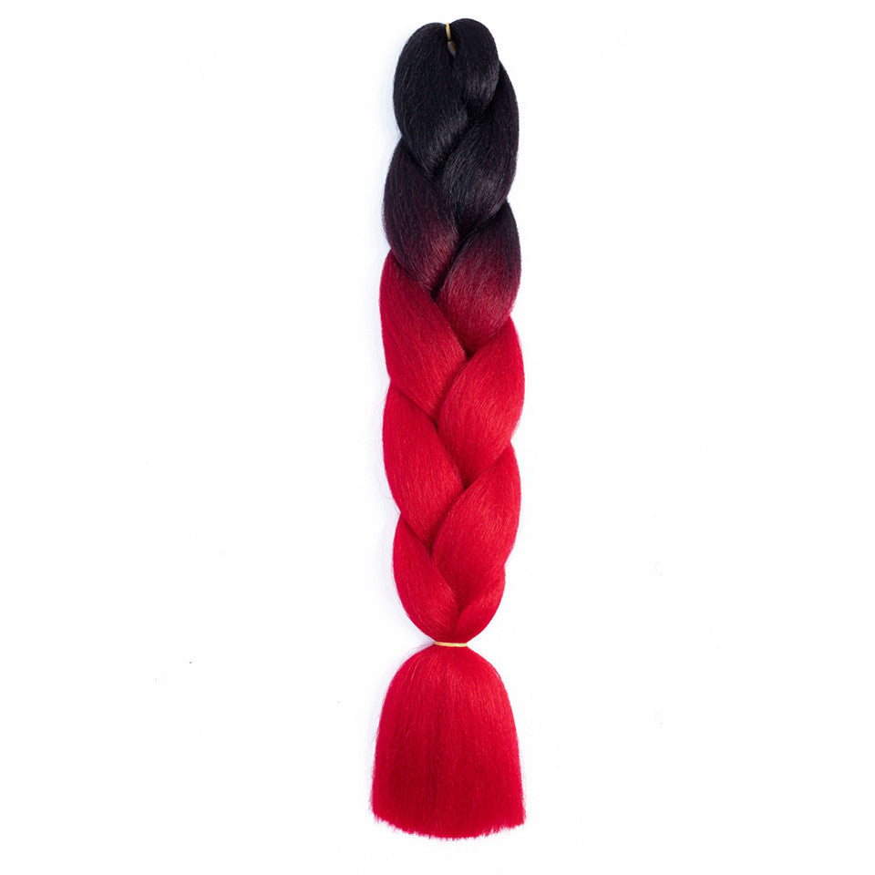 Poignée de cheveux tressé sale Poignée de cheveux torsadée Poignée de cheveux torsadés Poignée de cheveux torsadés