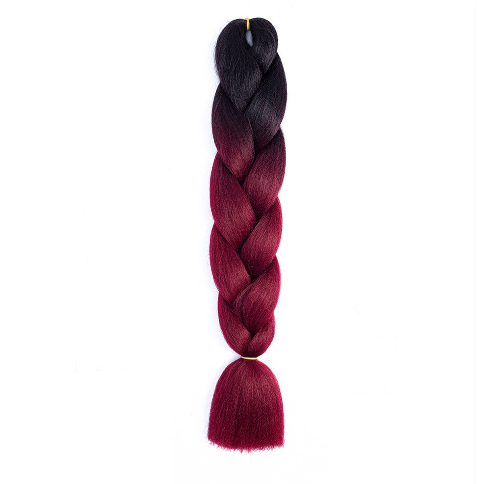 Poignée de cheveux tressé sale Poignée de cheveux torsadée Poignée de cheveux torsadés Poignée de cheveux torsadés